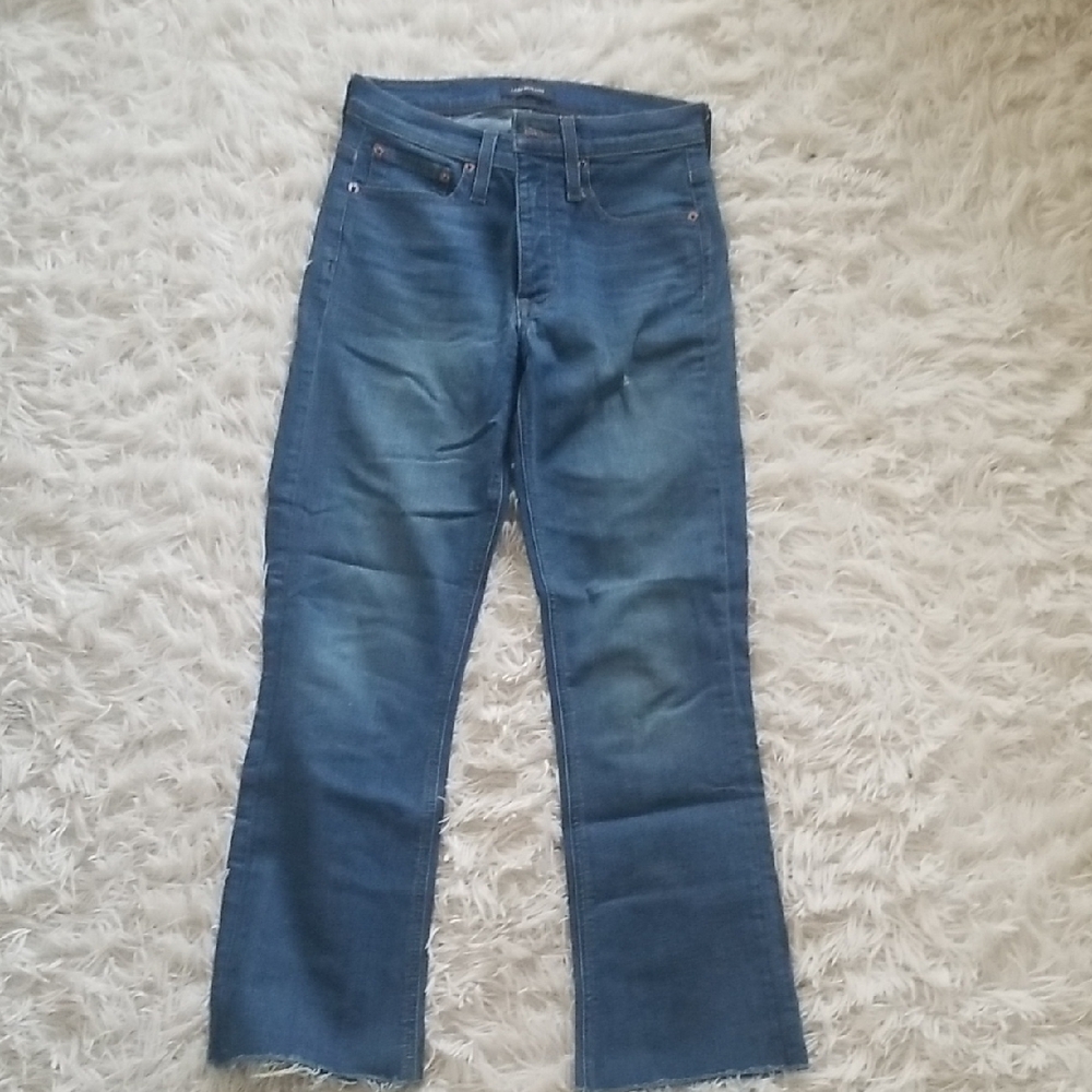 Women's Blue Jeans J Crew. Illie Demi Boot Crop